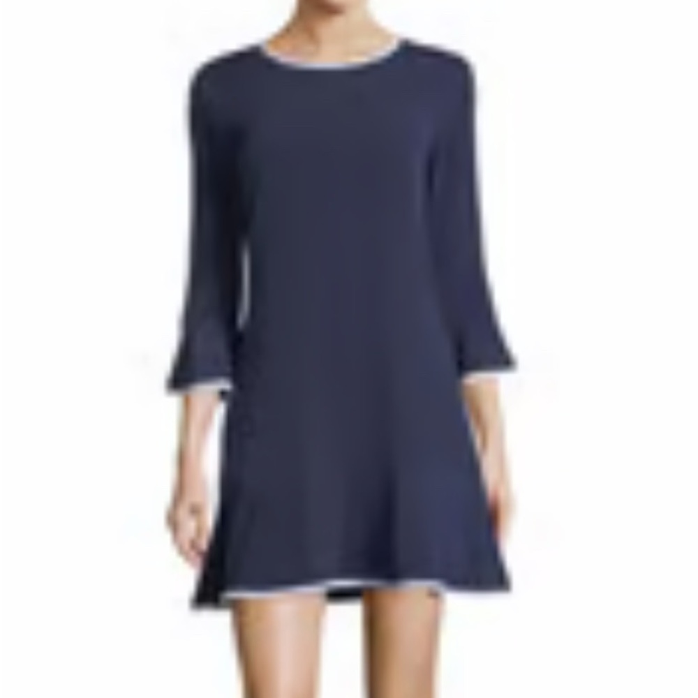 Michael Kors Navy Midi Dress